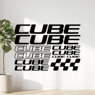 Kit sticker autocollant vélo mountain bike Cube