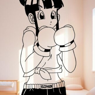 Sticker autocollant dragon ball chichi