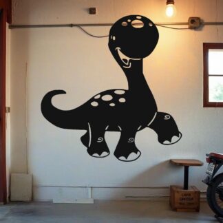 Sticker autocollant Dinosaure rigolo