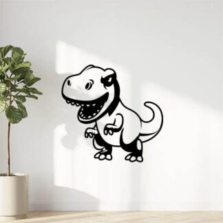 Sticker autocollant dinosaure t-rex