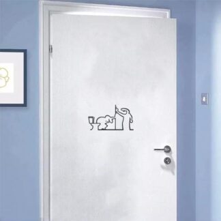 sticker autocollant la_linea wc pictogramme 8MSDK