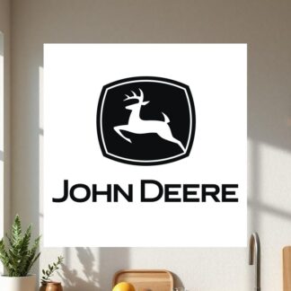 Sticker Autocollant john deer brand logo  BRD22