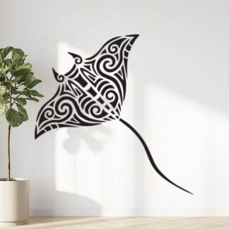 Sticker Autocollant Raie Tribale