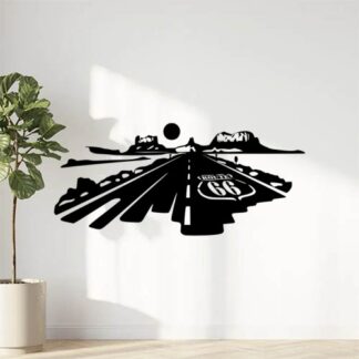 Sticker Autocollant Déco Route 66