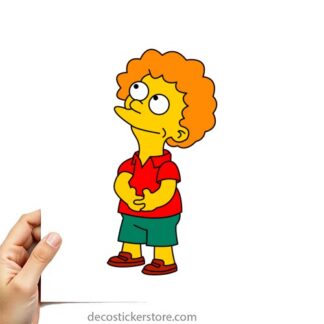 Sticker Autocollant simpsons imprimé IMP20231334