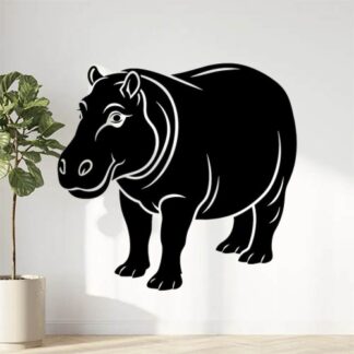Sticker Autocollant rhinoceros animaux  JL28