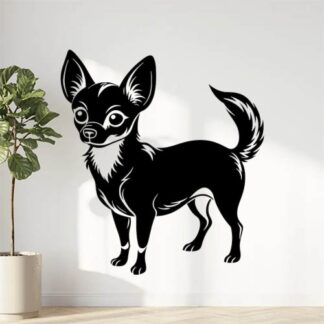 Sticker Autocollant chien chihuahua animaux  JL34
