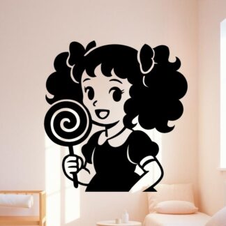 Sticker autocollant Manga Candy décoration decostickerstore - NZ8YJN