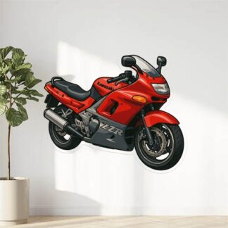 Autocollant KAWASAKI ZZR 409 décoration decostickerstore - ONGXZH