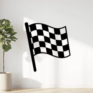 Sticker autocollant Drapeau de course décoration decostickerstore - OX0MOA