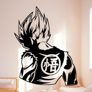 Sticker autocollant Dragon Ball dos