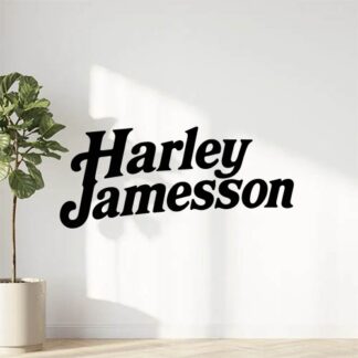 Sticker autocollant Harleyjamesson en écriture Harley Davidson décoration decostickerstore - U15QNR