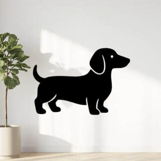 Sticker autocollant Chien teckel décoration decostickerstore - WNFE8Q
