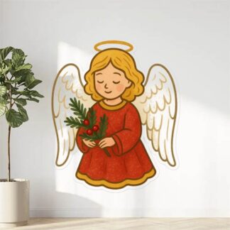 Autocollant Ange de noël décoration decostickerstore - XMJZLB