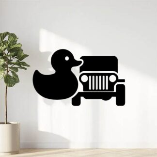 Sticker autocollant Dans le thème de « duck,duck,jeep » décoration decostickerstore - ZAYHOR
