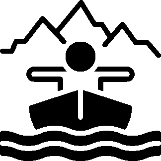 sticker autocollant montagne aventure S48CF