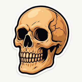 Autocollant crâne décoration decostickerstore - 7DFLSW