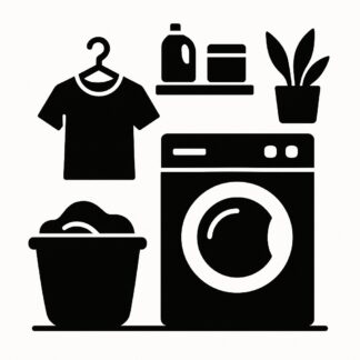 Sticker autocollant Buanderie décoration décoration decostickerstore - 9QDW1G