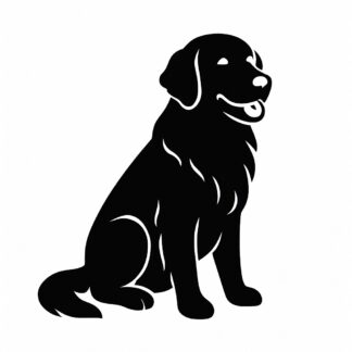 Sticker autocollant Golden Retriever décoration decostickerstore - C6TTJB