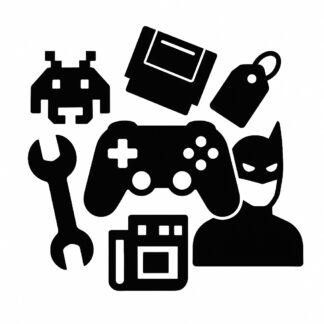 Sticker autocollant Pour une vitrine réparation achat vente jeu vidéo pop culture décoration decostickerstore - AR8QYX