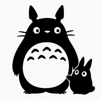 Sticker autocollant Totoro Ami décoration decostickerstore - WSEWCK