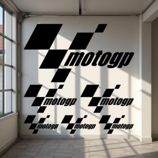 sticker autocollant moto GP 5A8T4