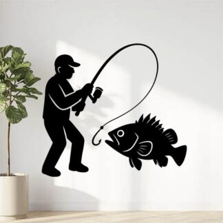 Sticker autocollant poisson de fond pêche décoration decostickerstore - AZYXBQ