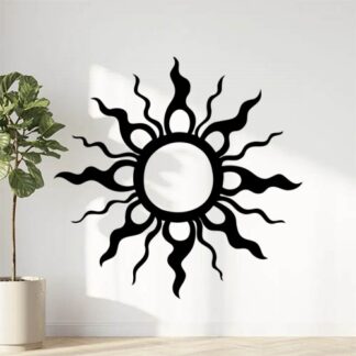 Sticker Autocollant Soleil Tribal