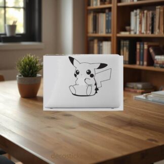 Sticker Autocollant pikachu pokemon macbook  MB1208