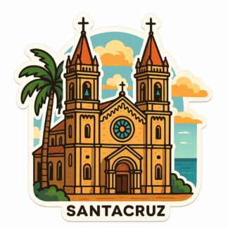 Autocollant Santacruz décoration decostickerstore - WE1DBM