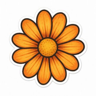 Autocollant fleur pétales décoration decostickerstore - CCD9ZT