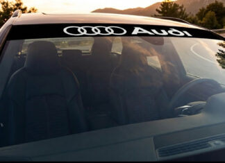 sticker bande pare soleil Audi WRYCX