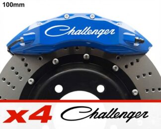 Lot de 4 stickers étriers de frein Dodge challenger CZEA0