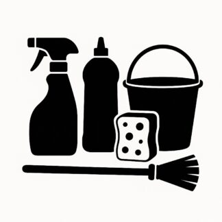 Sticker autocollant Matériaux de nettoyage décoration decostickerstore - KSFLCA