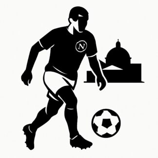 Sticker autocollant naples foot décoration decostickerstore - OEHWJM