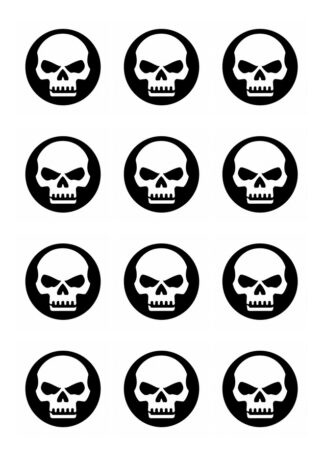 Planche 12 stickers Harley Davidson 8FR2K