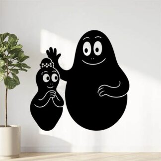Sticker autocollant Barba truc et barbapapa décoration decostickerstore - 2XMVZF
