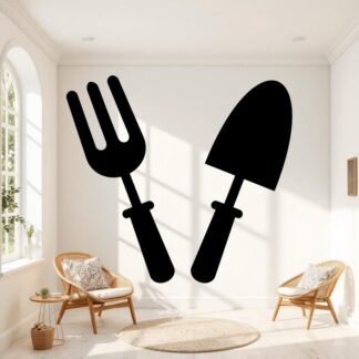 sticker autocollant Plante jardinier paysagiste 61DJF