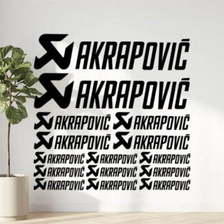 Kit sticker autocollants Akrapovic