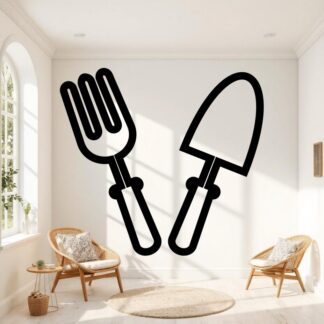 sticker autocollant Plante jardinier paysagiste FAKZU