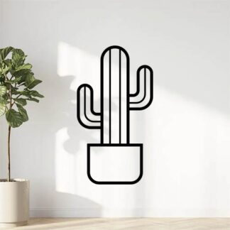 sticker autocollant cactus plante fleur FG6BR