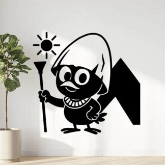 Sticker autocollant Calimero en Égypte décoration decostickerstore - FTBRPJ