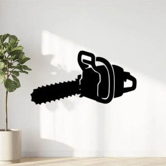 Sticker autocollant tronçonneuse décoration decostickerstore - GKCYQK