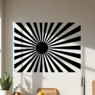 Sticker Autocollant  Drapeau Soleil Levant