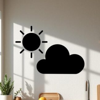 sticker autocollant Soleil KQU24