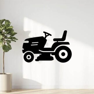 Sticker autocollant tracteur de pelouse décoration decostickerstore - LILHOL