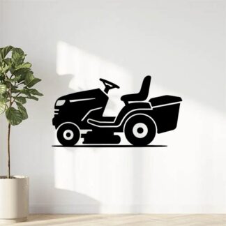 Sticker autocollant tracteur de pelouse décoration decostickerstore - M1NFXG