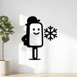 Sticker autocollant logo Frigoman décoration decostickerstore - MNC0MA