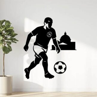 Sticker autocollant naples foot décoration decostickerstore - OEHWJM