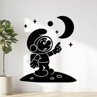 Sticker autocollant cosmoschtroumpf décoration decostickerstore - OUNW2B